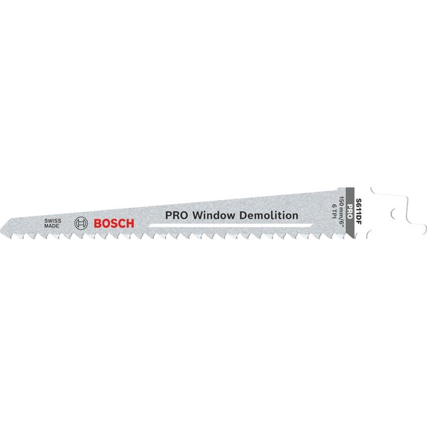 Bosch PRO Window Demolition S611DF Blatt 1,25 x 19 x 150 mm 25-tlg. - 2608657561