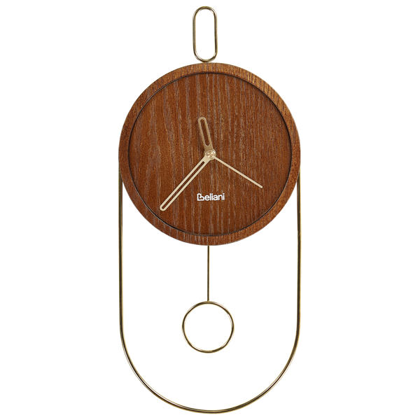 Wanduhr SIERRE 20 cm Dunkelbraun