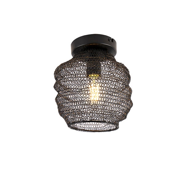 Orientalische Deckenlampe schwarz - Nidum Bene