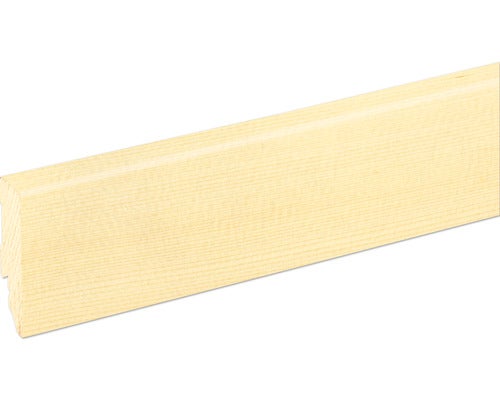 Sockelleiste Fichte furniert lackiert SF253L 16x58x2500 mm