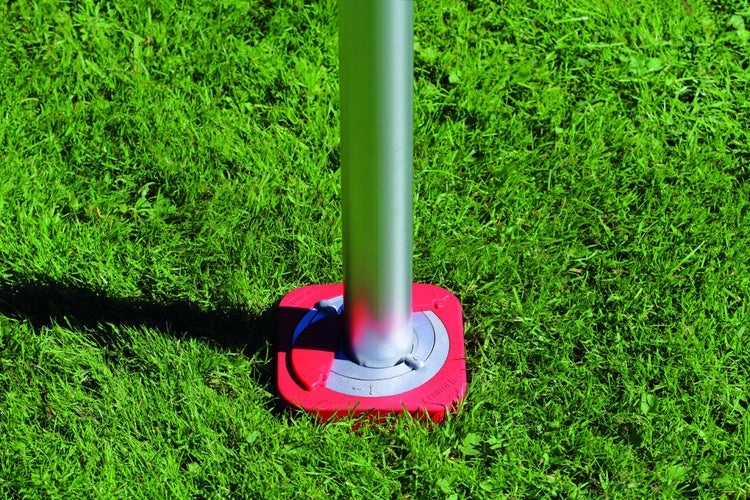 PROREGAL Eindrehbodenhülse Terra Geeignet für Ø 4/5/5,5 cm HxBxT 44x15x15cm