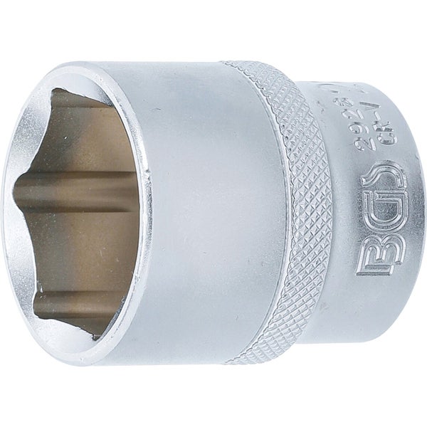 BGS Steckschlüssel-Einsatz Sechskant Antrieb Innenvierkant 12,5 mm (1/2) SW 28 mm - 2928