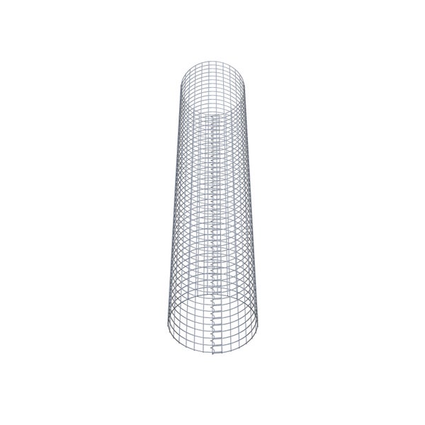 Gabionensäule Durchmesser 47 cm MW 5 x 5 cm rund - Höhe: 230 cm