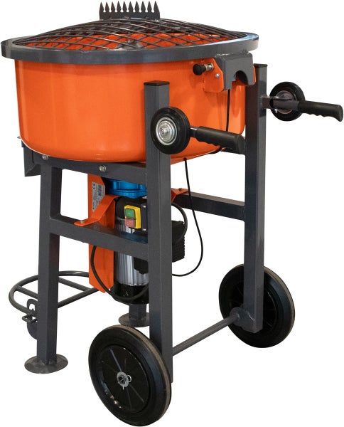 Zwangsmischer SIRL MH140 – Profi-Betonmischmaschine 130L mit 1500W Motor & Sackaufreißer