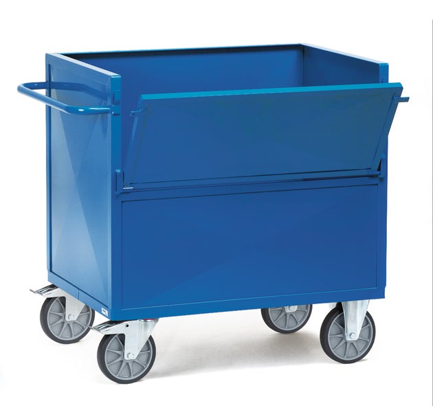 Fetra Blechkastenwagen Wände aus gesicktem Stahlblech 1200x800