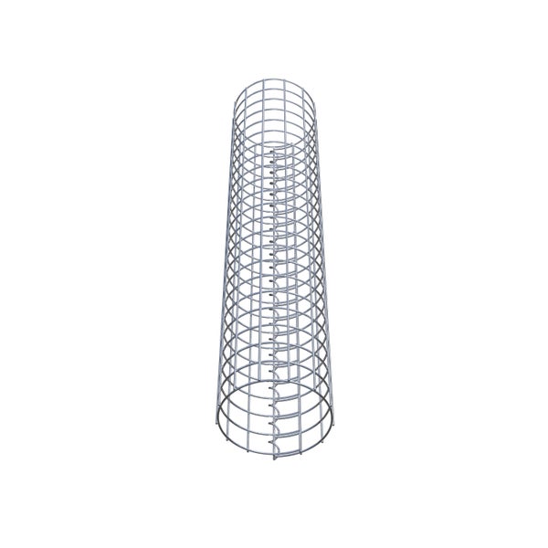 Gabionensäule Durchmesser 22 cm MW 5 x 5 cm rund - Höhe: 110 cm