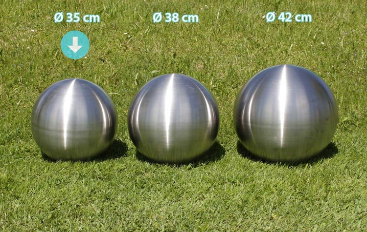 Edelstahlkugel Gartenkugel Dekokugel SferaInox 35cm matt 10976