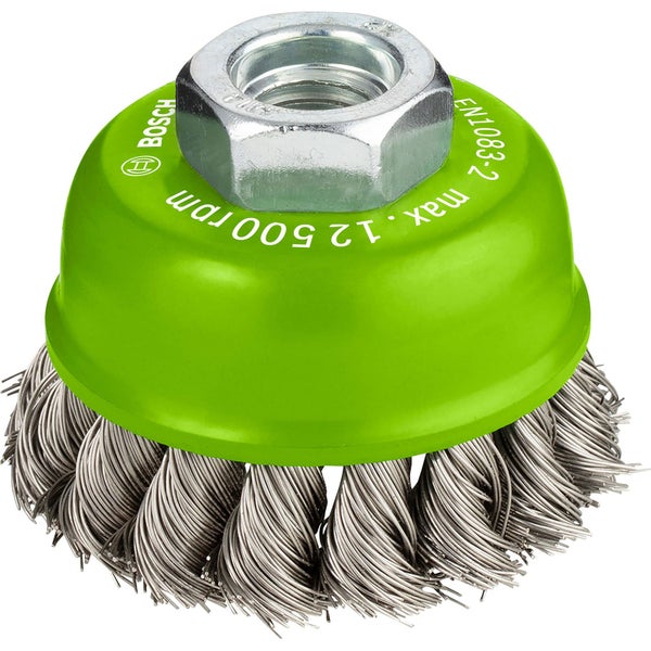 Bosch PRO Stainless Steel heavy Topfbürste 65 x 0,35 mm Gewinde - 2608622104