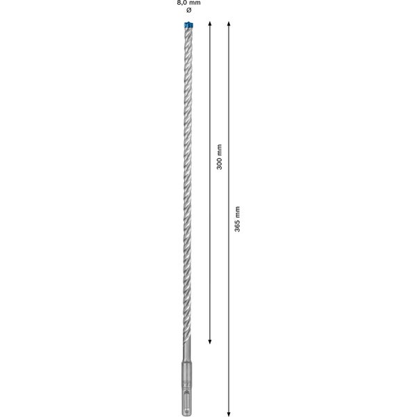 Bosch Expert SDS plus-7X Hammerbohrer 8 x 300 x 365 mm - 2608900092