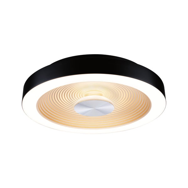LED Deckenleuchte Volea IP44 3000K 470lm / 1650lm 230V 3,5W / 13W dimmbar Schwarz, Gold