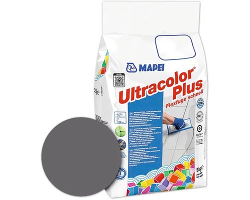 Mapei Ultracolor Plus Flexfuge schnell 5 Kilogramm Sack im Farbton Manhattan