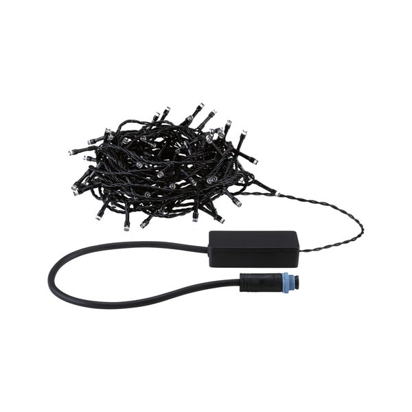 LED-Lichterkette mit Stecker und Transformator
