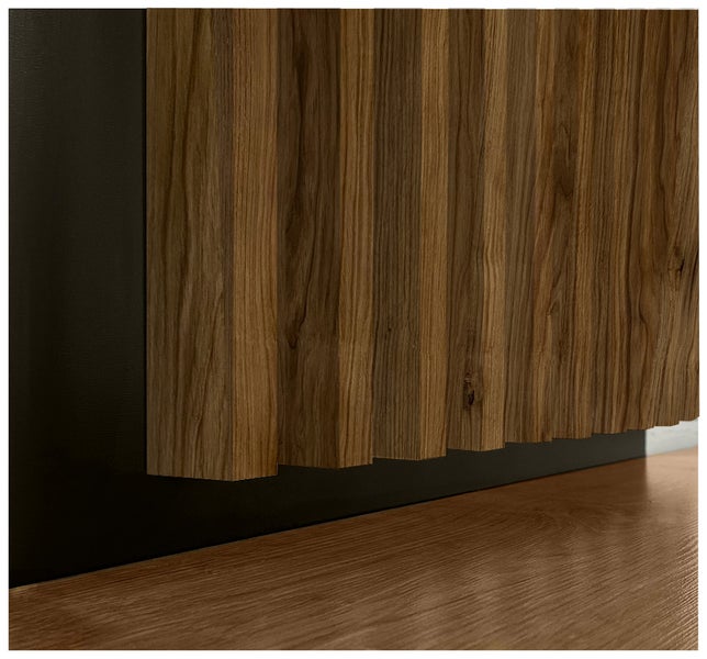 Akustikpaneel CLAMARO Eiche Catania MDF 2750 x 680 x 37 mm