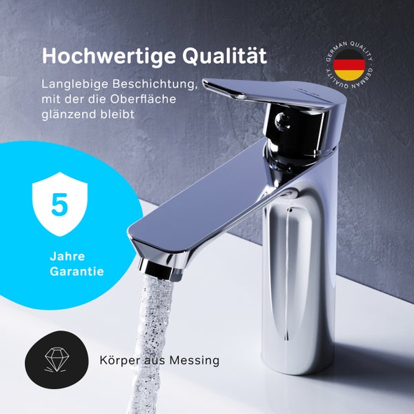 AM.PM Waschtischarmatur mit Einhebelmischer FTA02100 Hit