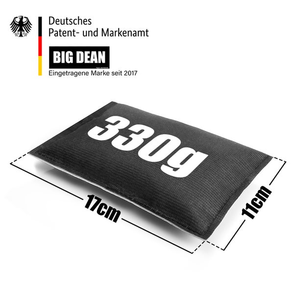 BigDean 2 Stück Luftentfeuchter Auto 2x 330g Auto Entfeuchter Kissen mit Granulat für beschlagene Autoscheiben - wiederverwendbar speichert die Feuchtigkeit ohne Tropfen - verhindert schlechte Gerüche