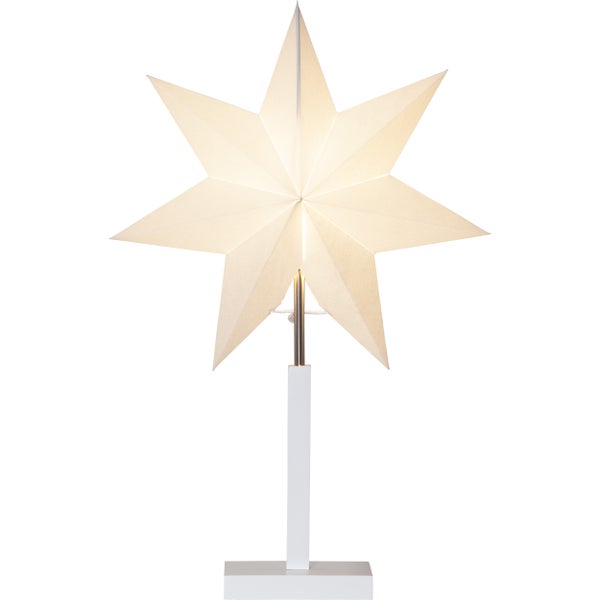 Papiersternleuchte mit Fuß für den Innenbereich
