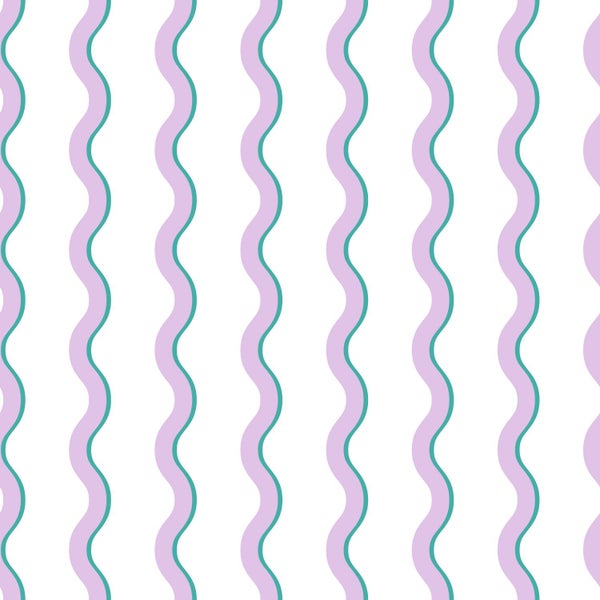Wellenförmiges Muster für Dekorationszwecke