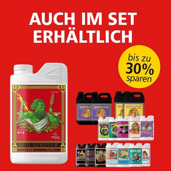 Verschiedene Flaschen mit Advanced Nutrients Dünger sind im Set erhältlich. Sparen Sie bis zu 30 Prozent.
