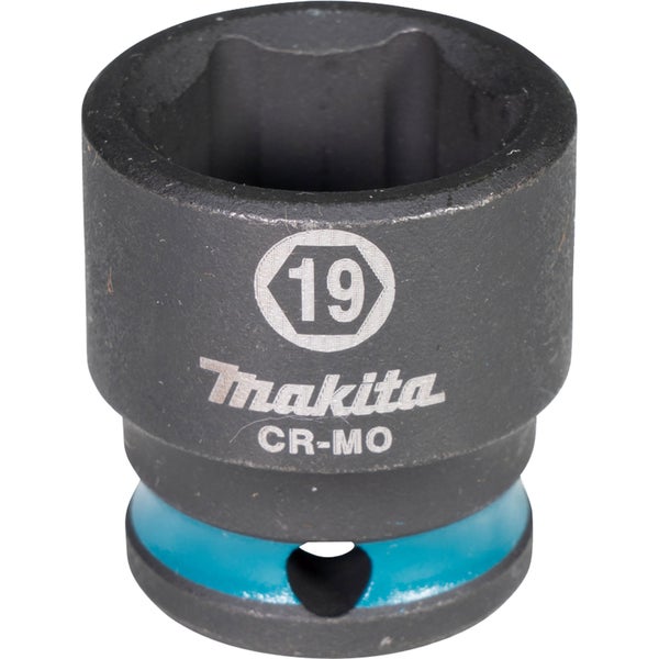Makita E-16003 Steckschlüssel 3/8 SW19 Impact Black kurz
