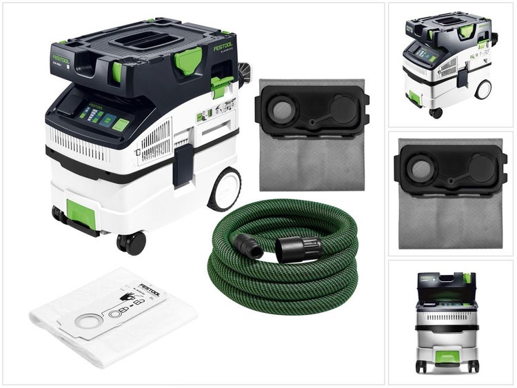 Festool Absaugmobil CTM MIDI I CLEANTEC Sauger ( 574822 ) Staubklasse M + Longlife Filtersack