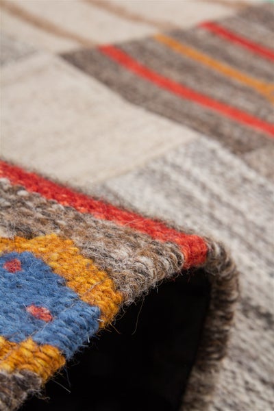 Kurzflor Teppich Valerian Natural Modern 160 x 230 cm