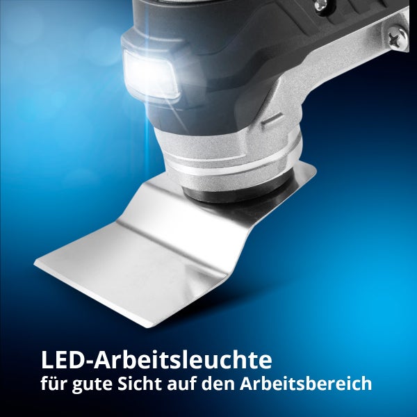 STAHLWERK Oszillations Akku Deltaschleifer 900 W OMT-20 ST Brushless Multi-Tool