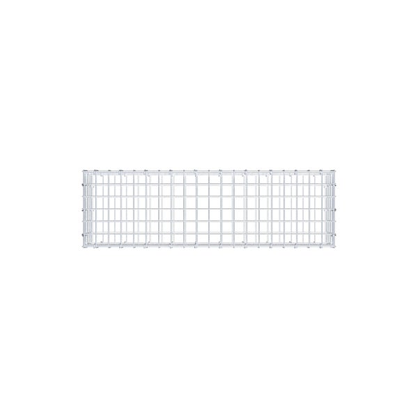 Gabione 100 cm x 20 cm x 30 cm (L x H x T), Maschenweite 5 cm x 5 cm, C-Ring