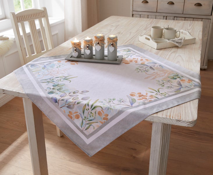 FRANK FLECHTWAREN | Tischdecke Antalya, POLYESTER, 85 x 85 cm