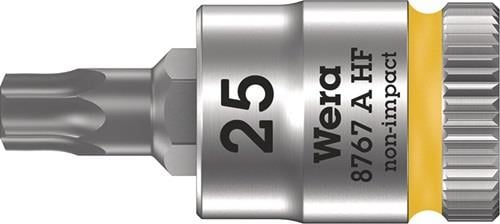 Wera Steckschlüsseleinsatz 8767 A HF TORX 1/4 T25 Länge 28 mm - 5003365001