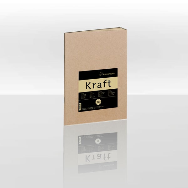 Hahnemühle Papier Kraftpapier Skizzenheft, DIN A 4, 120 g/m²