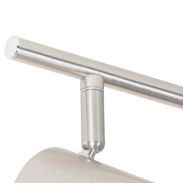 Detailaufnahme einer Deckenleuchte aus Metall