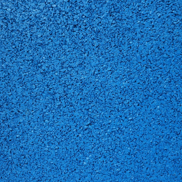 Gummifliese EPDM-Deckschicht - 50x50 cm - 45 mm - Klarblau