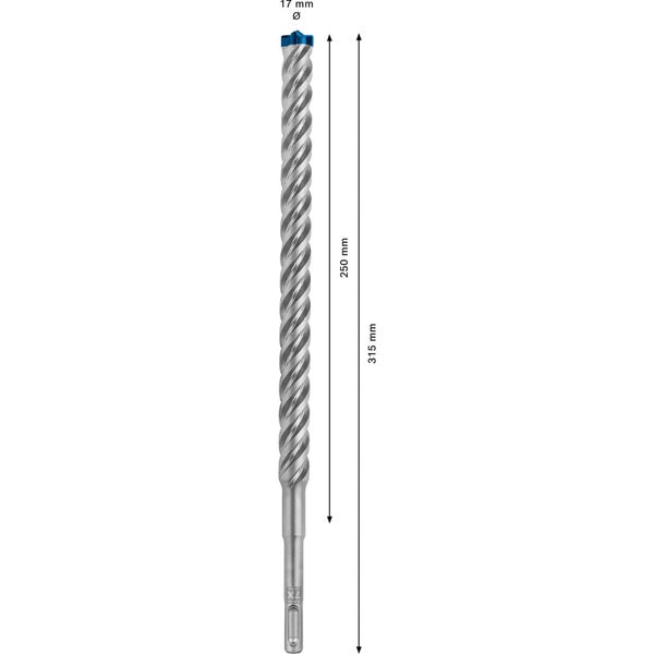 Bosch Expert SDS plus-7X Hammerbohrer 17 x 250 x 315 mm - 2608900137