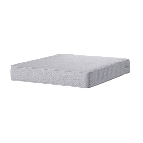 Lounge Profi-Line Sitzauflage Manchester hellgrau - ca. 60x60 cm - 2er-Set