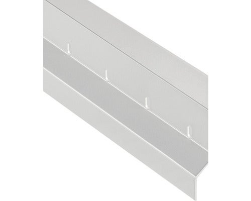 Randprofil Schlüter-BARA-RKL, 2500x75mm, Alu grau metallic RAL 9006