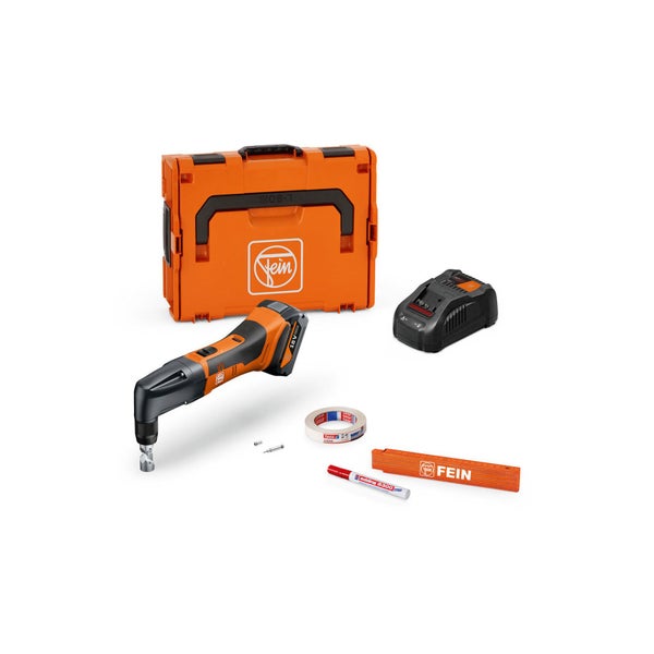 Fein Akku-Multitool Set mit L-Boxx, Akku, Ladegerät und Zubehör