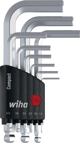 Wiha Winkelschraubendrehersatz 369 KH9 9tlg. Compact-Halter SW 1,5 - 10 mm - 40410