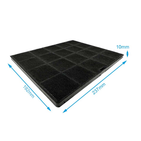 Aktivkohlefilter für M-System KF113 (2 Stück)