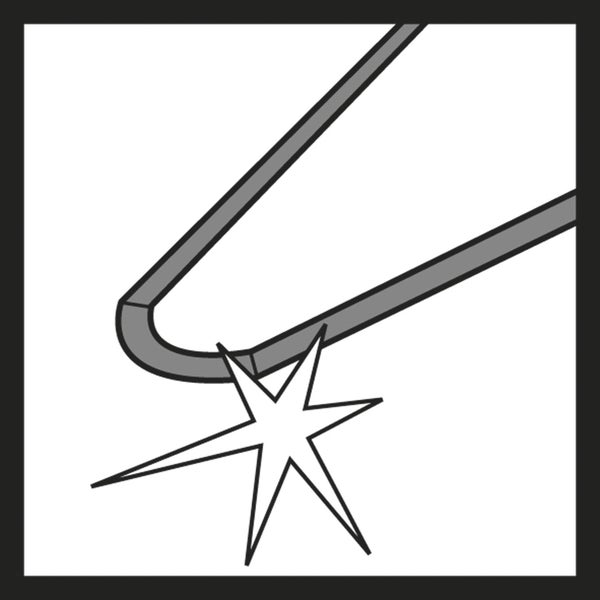 Symbol für Schlagfestigkeit