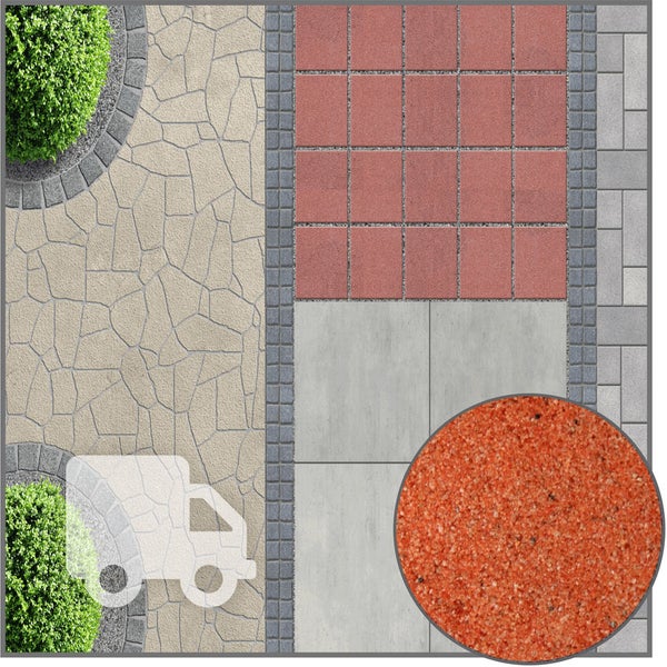 Terralith 2K Pflasterfugenmörtel LKW 26,5 kg -terracotta dunkel-