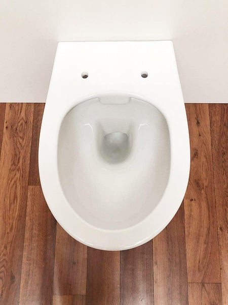 Wand-WC ADOB Tiefspüler ohne Spülrand wassersparend inkl. Schallschutzmatte inkl. WC-Sitz mit Absenkautomatik
