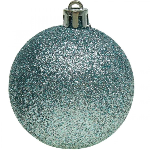 Glitzernder Weihnachtskugel-Anhänger