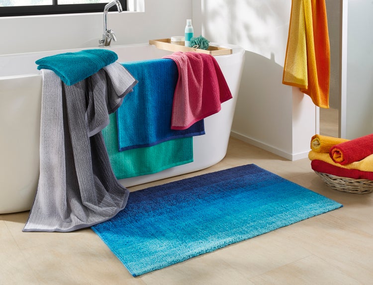 Dyckhoff Badteppich Colori grau, 60 x 100 cm