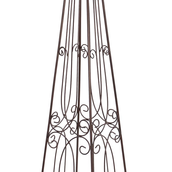 FRANK FLECHTWAREN | Rankturm Romance, 27 x 27 x 115 cm, METALL