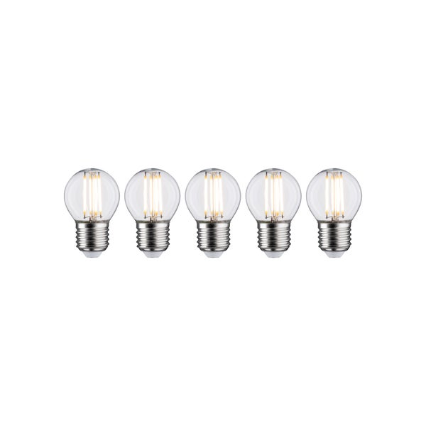 Klare LED Lampe mit E27 Sockel