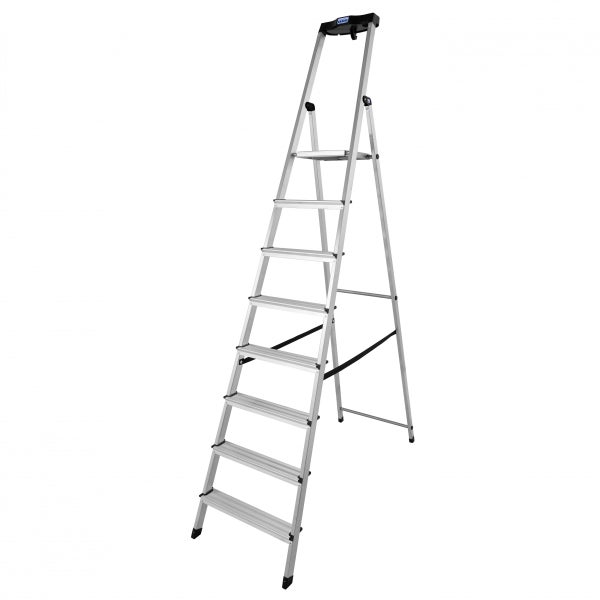 Aluminium-Haushaltsleiter mit sieben Stufen