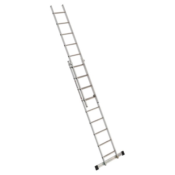 Aluminium Schiebeleiter mit Sprossen