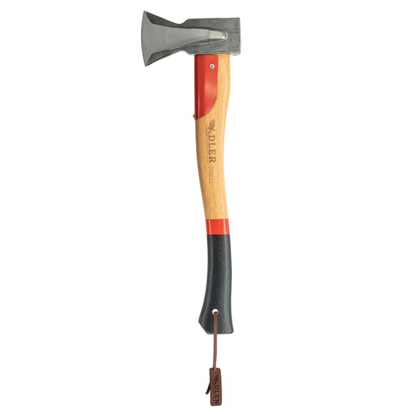 Adler Spaltaxt mit Holzstiel und Stielschutz