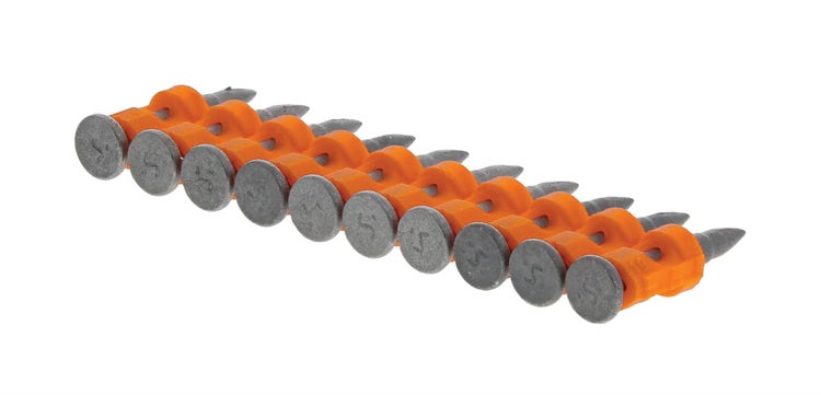 Magazinschrauben auf Kunststoffstreifen