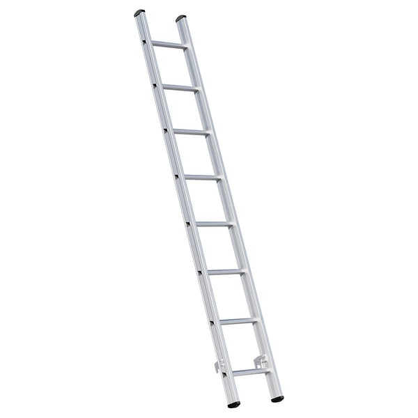 Aluminium Anlegeleiter mit Sprossen